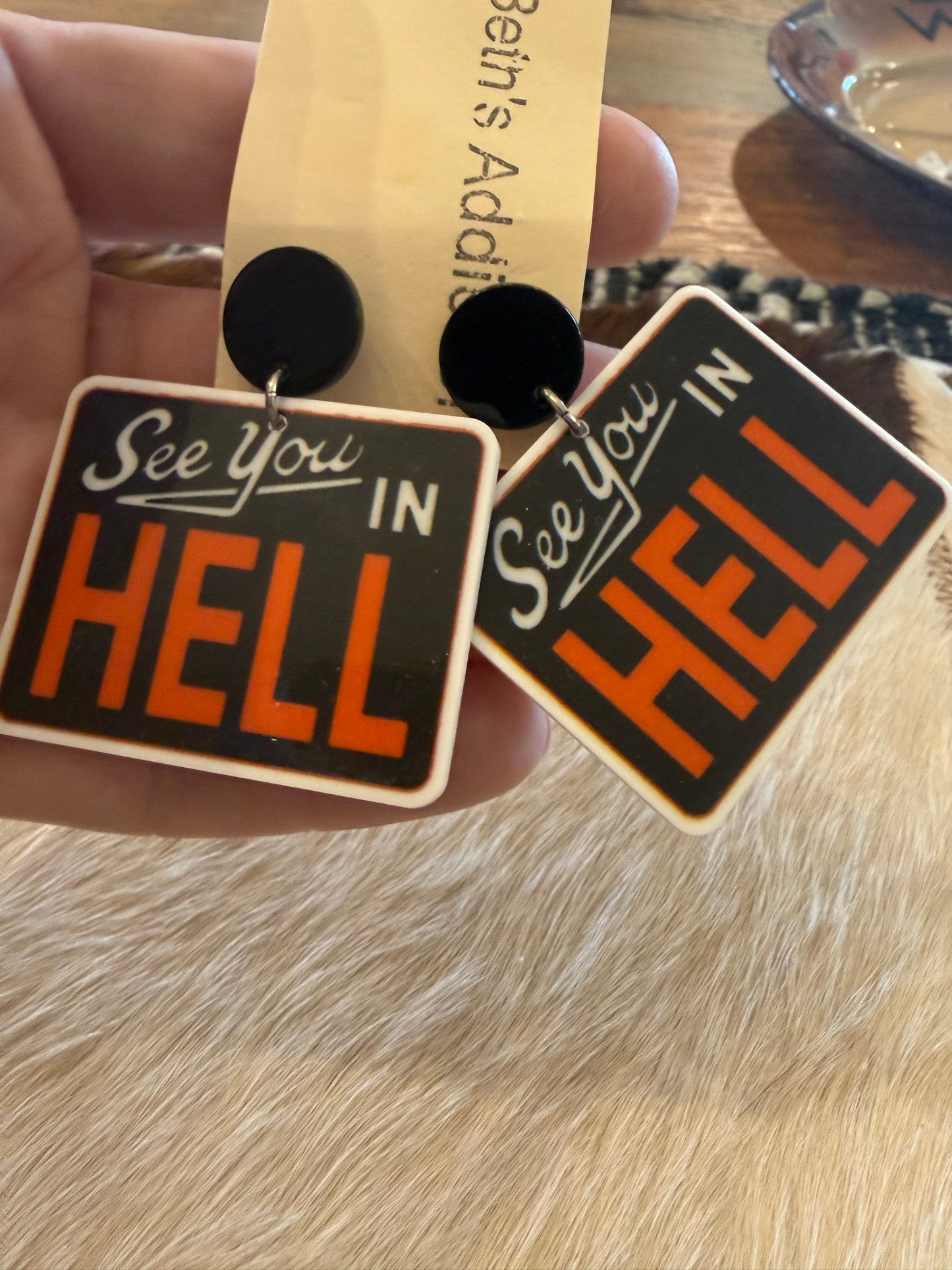 Hell Yeah Earrings