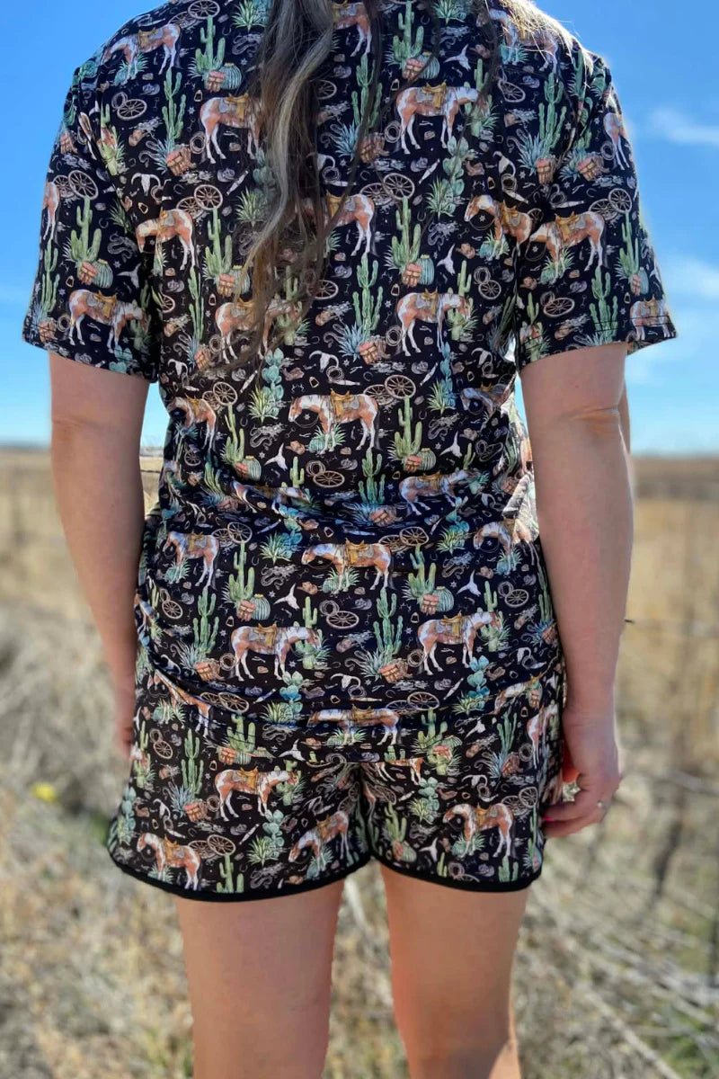 CACTUS RUN SHORTS