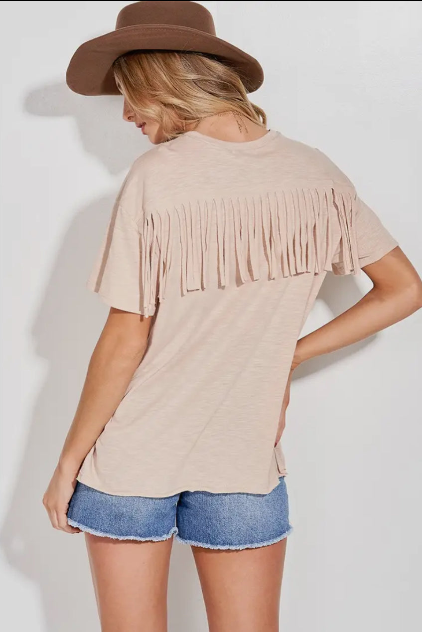 American Cowboy Fringe Top