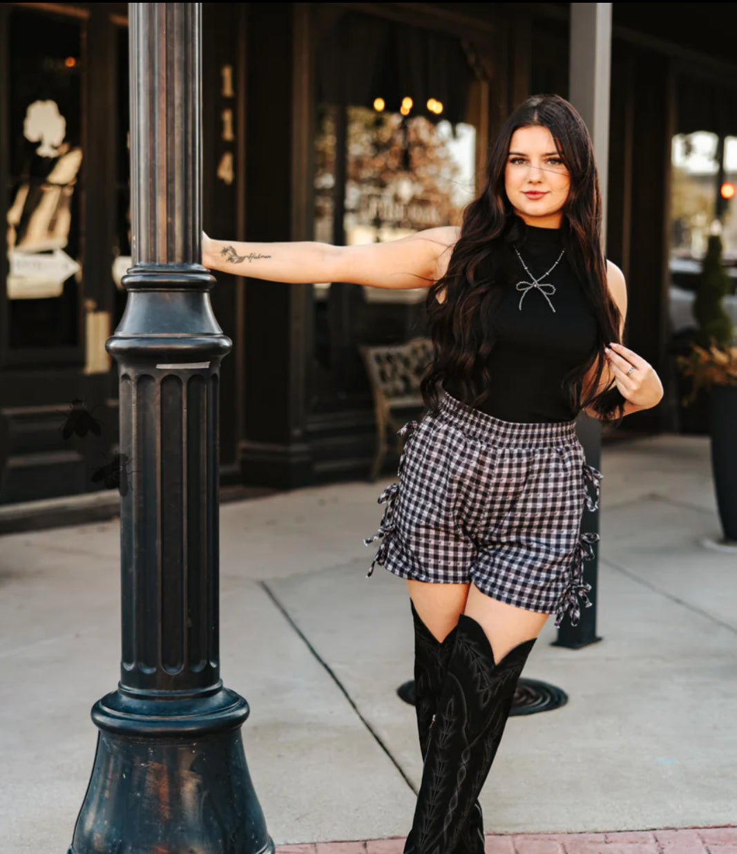 Gingham Gallup Shorts