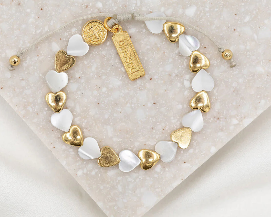 Sisters Of The Heart Bracelet