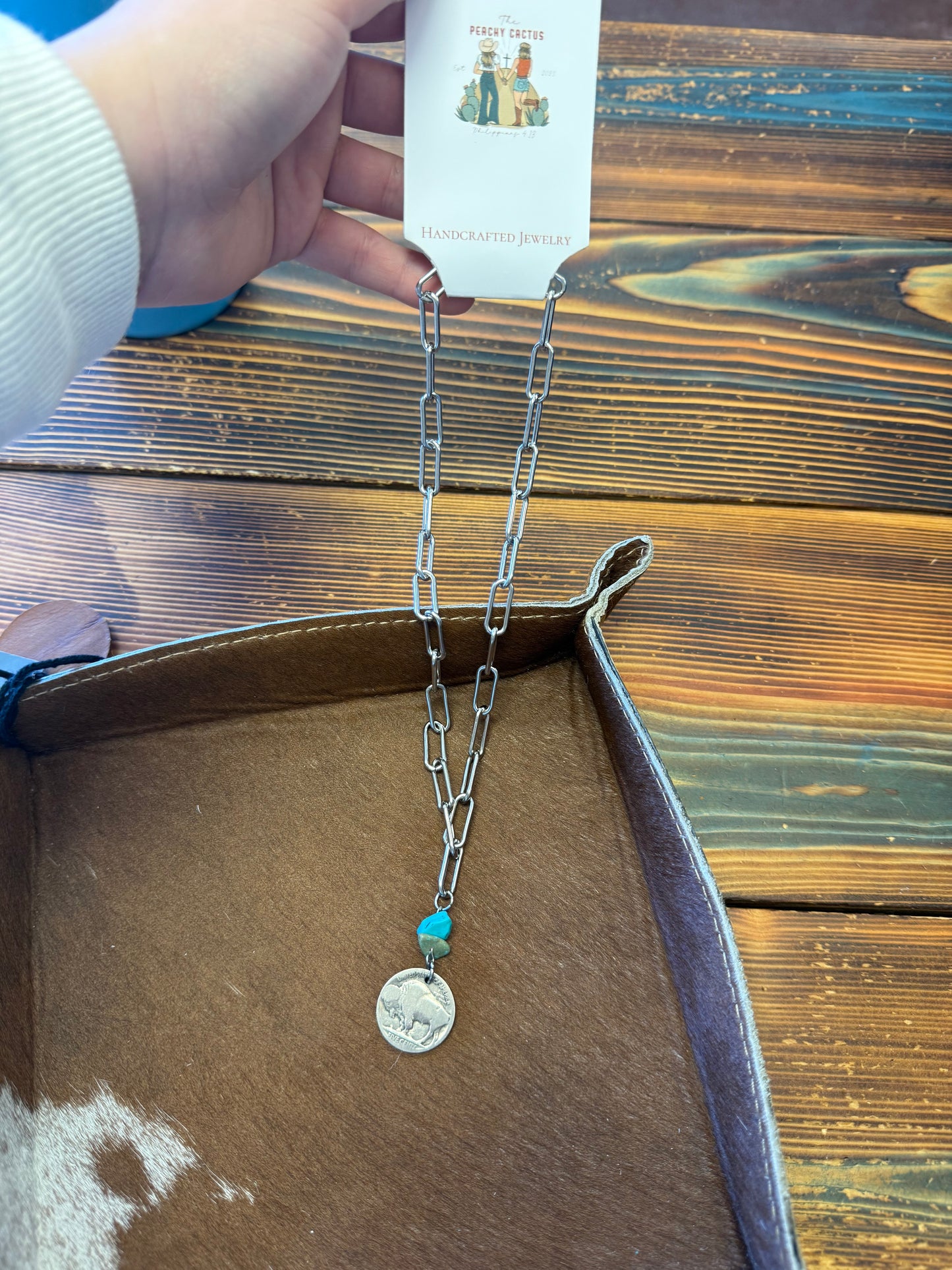 Where the Baffalo Roam coin necklaces