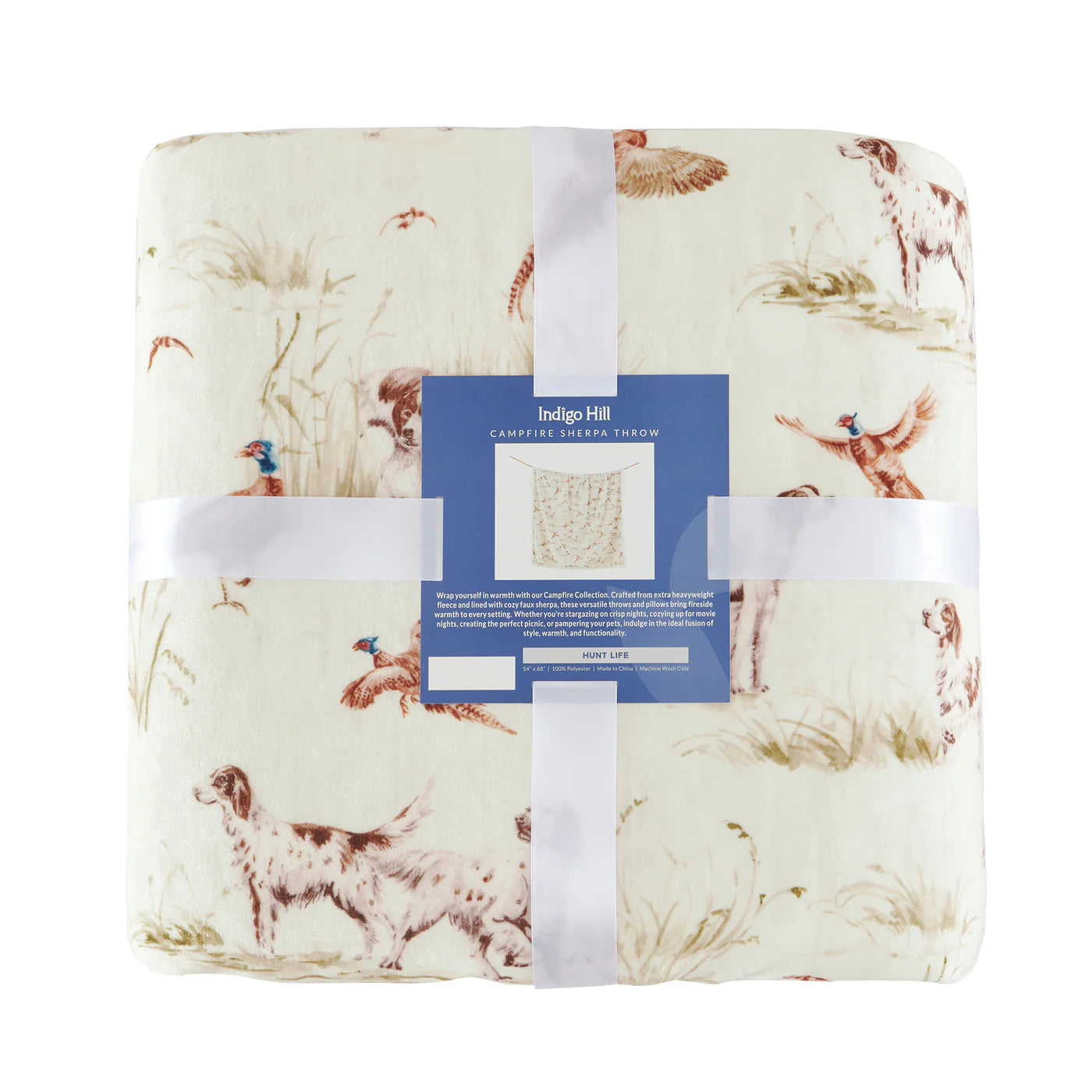 HUNT LIFE CAMPFIRE SHERPA
THROW