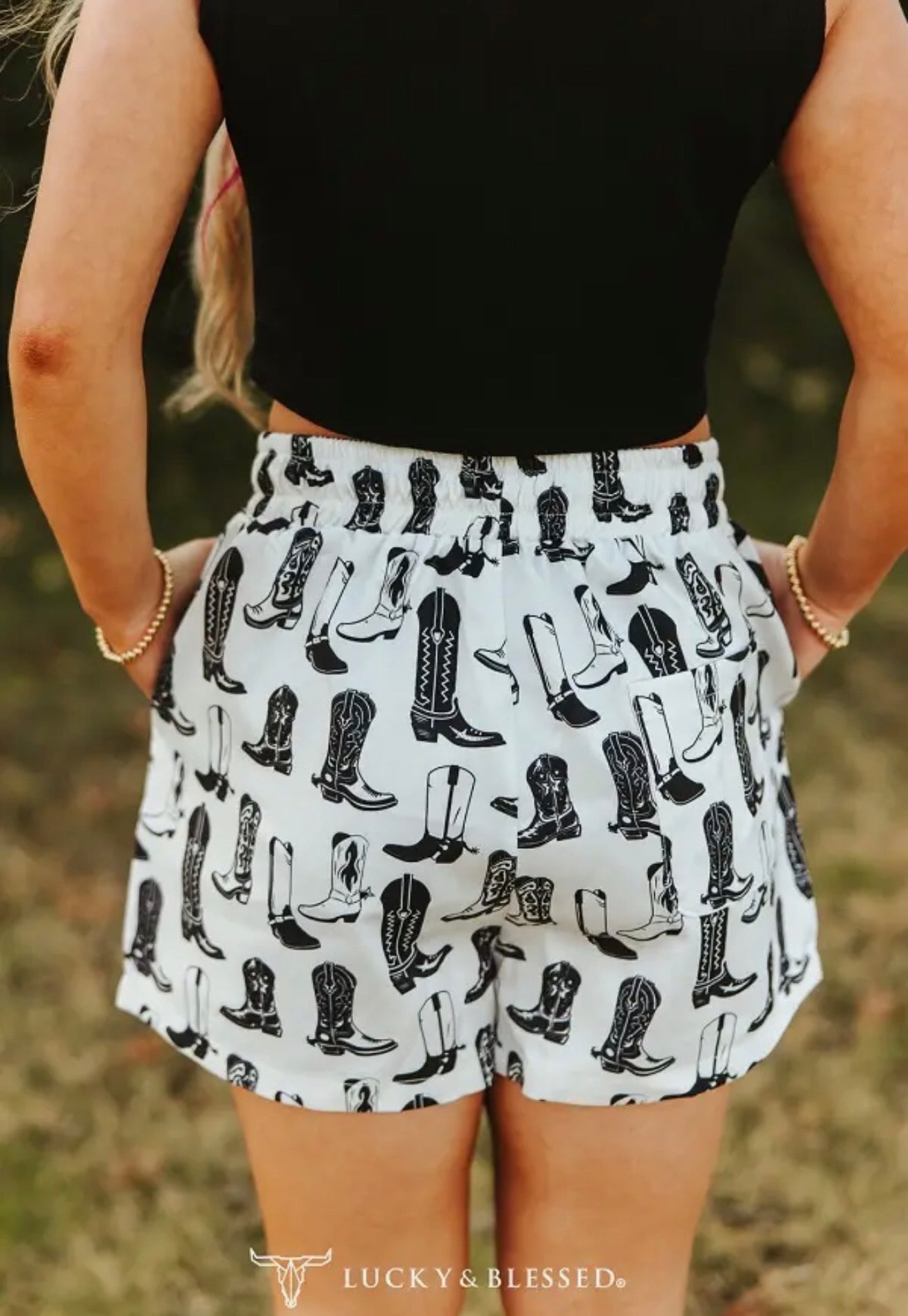 Kickin Cowgirl Short/Lounge Set