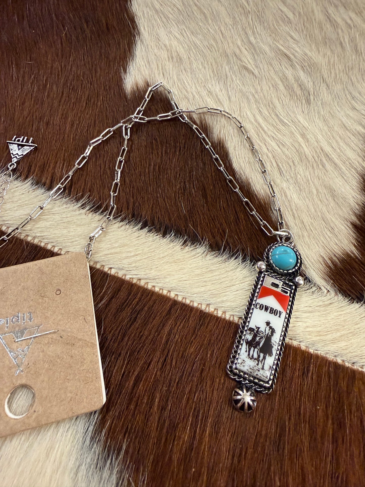 Got A Light Cowboy - Necklace