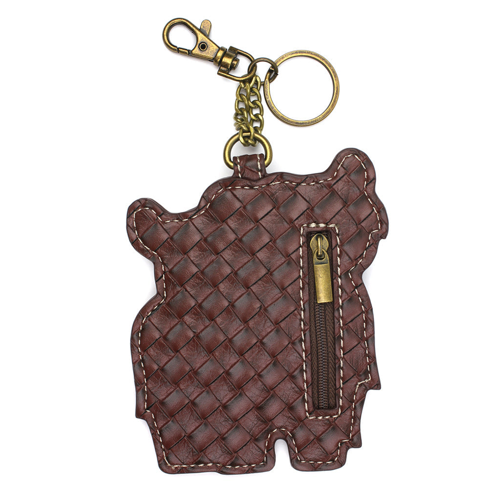 KEY FOB/COIN PURSE -
HIGHLAND COW
