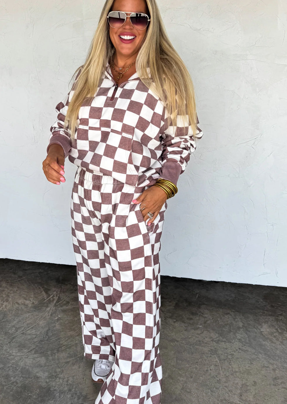 Checkered Chuck Set