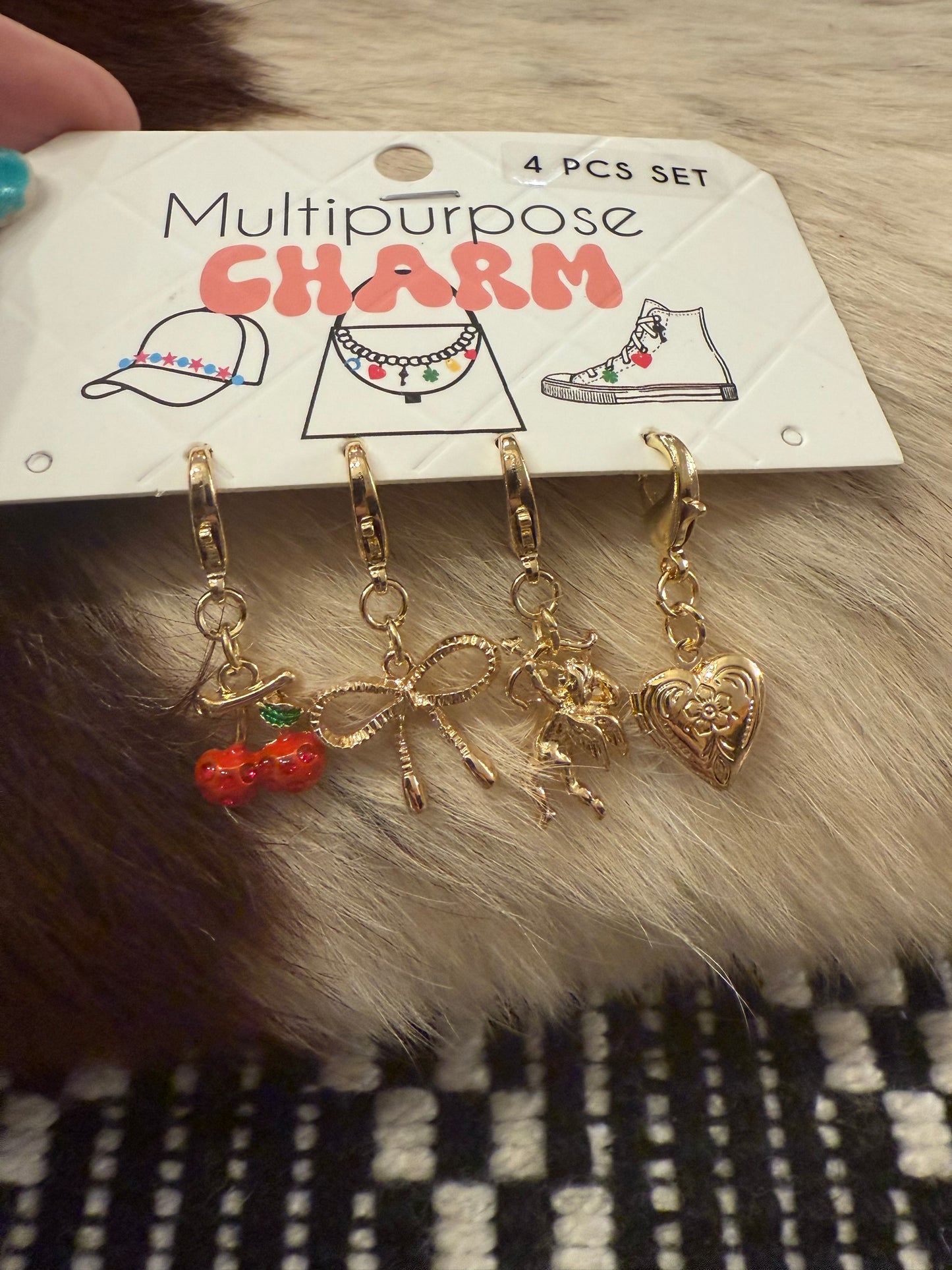 Cherry Pie Shoe Charms