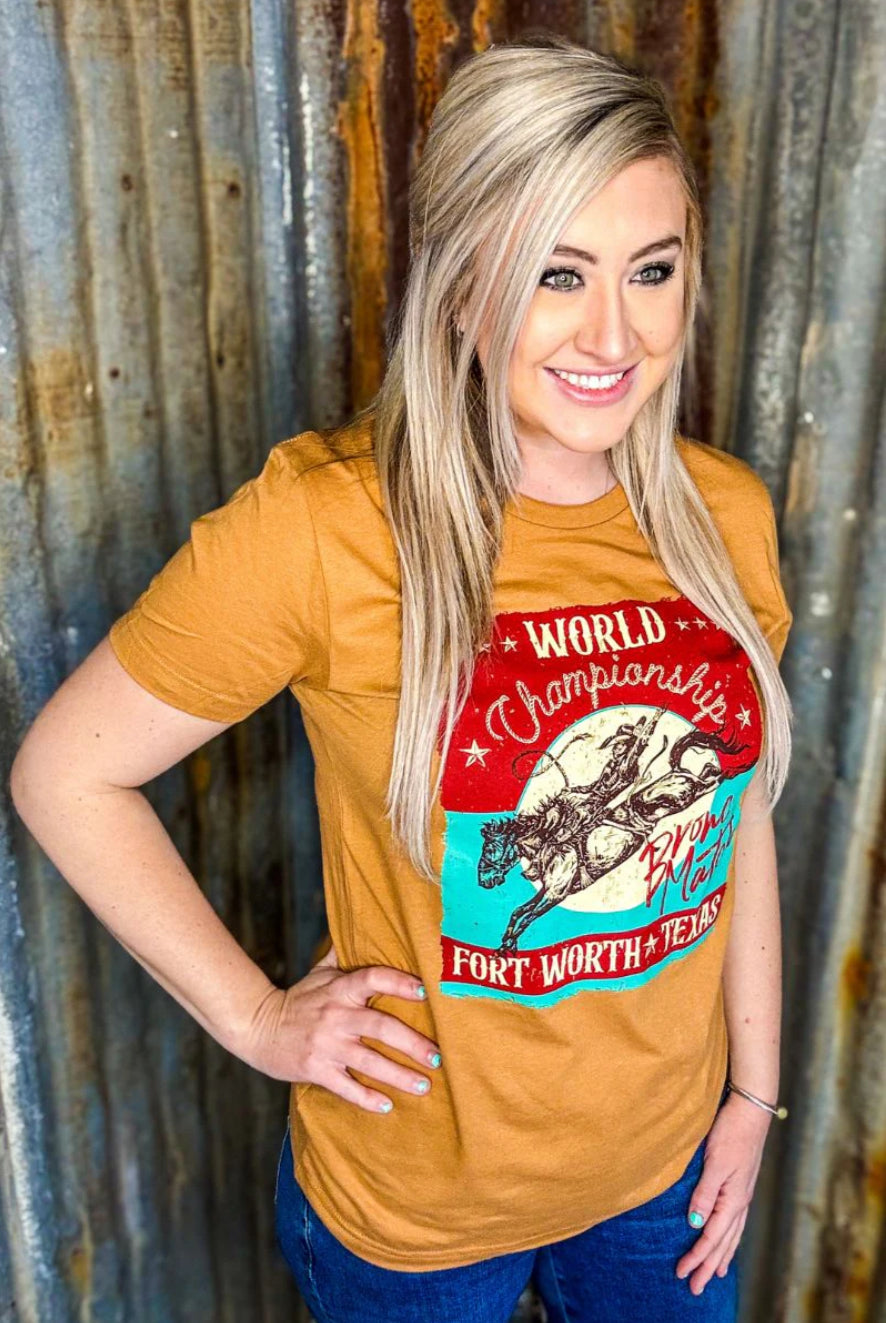 Bronc Match Tee