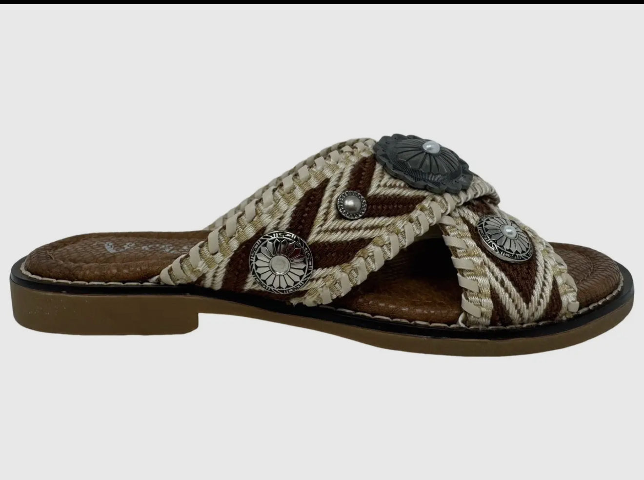 Jungle-Very G Western Slip On Sandal