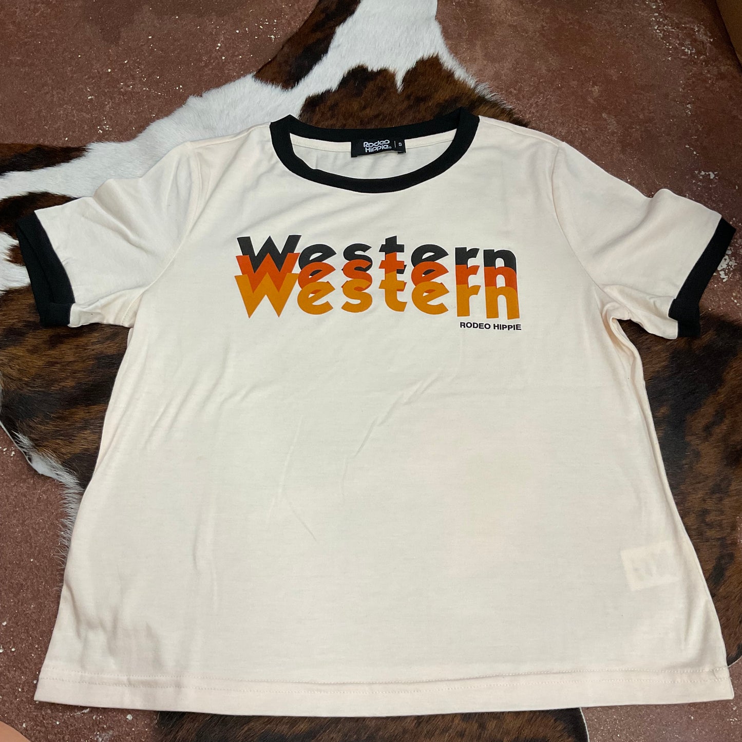 Triple Western Crop Tee