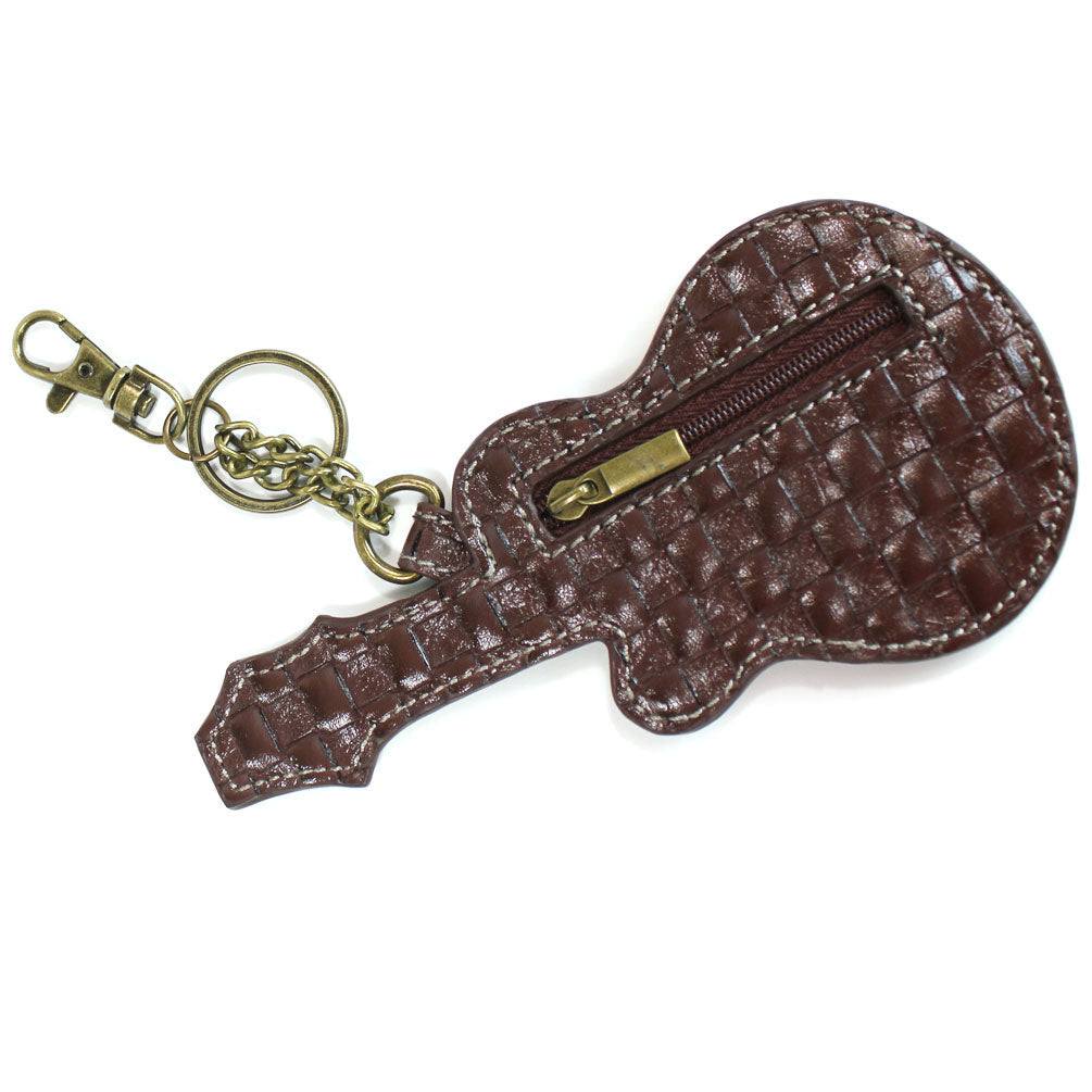 KEY FOB/COIN PURSE - GUITAR