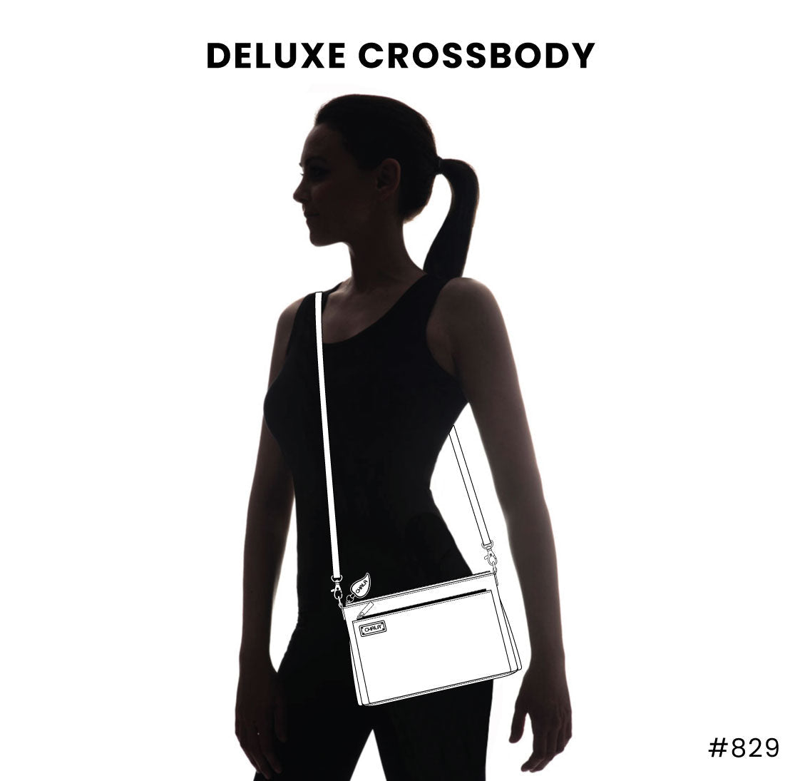 DELUXE CROSSBODY - BLACK
CAT