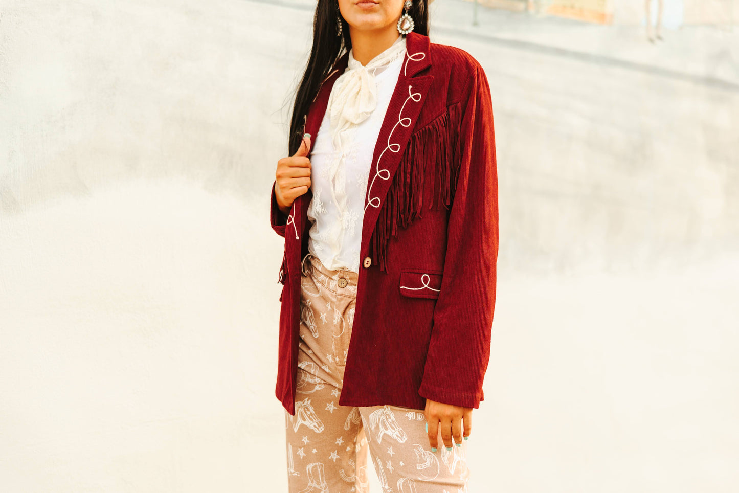 ROPING COWBOY BLAZER