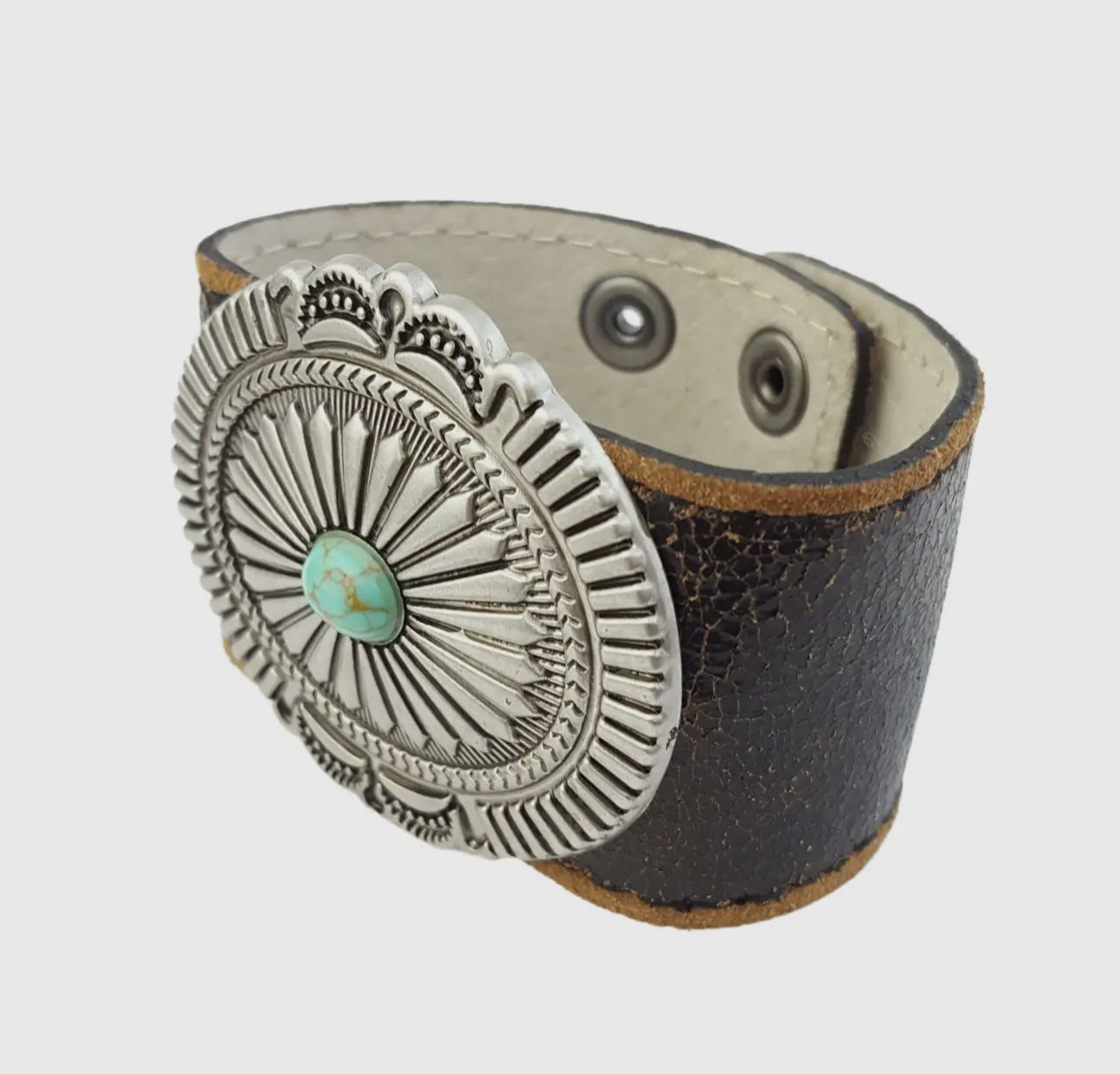 Vintage Leather Cuff