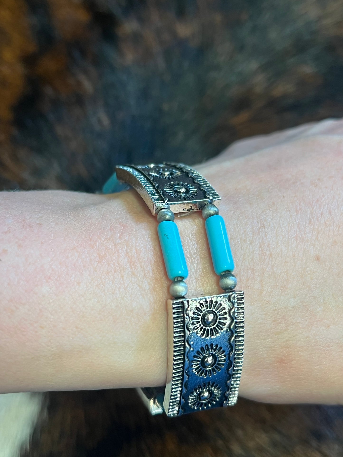 Amber Stretch Bracelet
