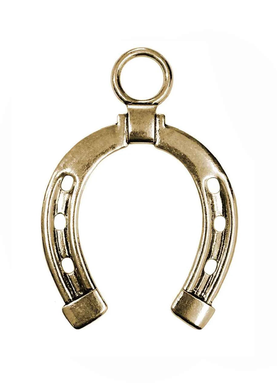 WESTERN HORSE GROOVE PENDANT