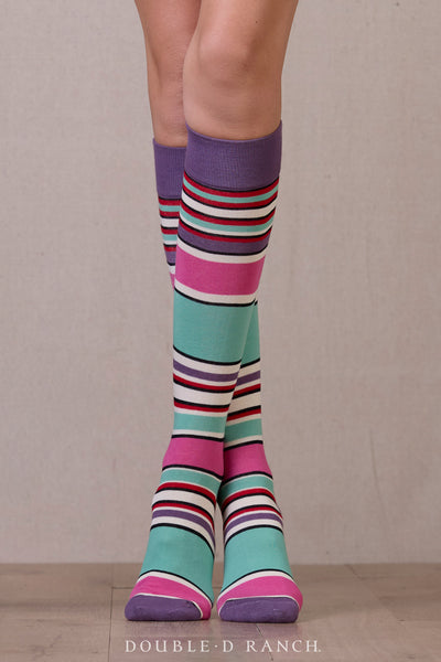 Double D Cowboy Graffiti Socks