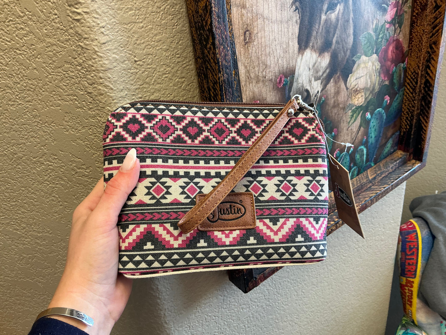 Rope Heart Cosmetic Pouch