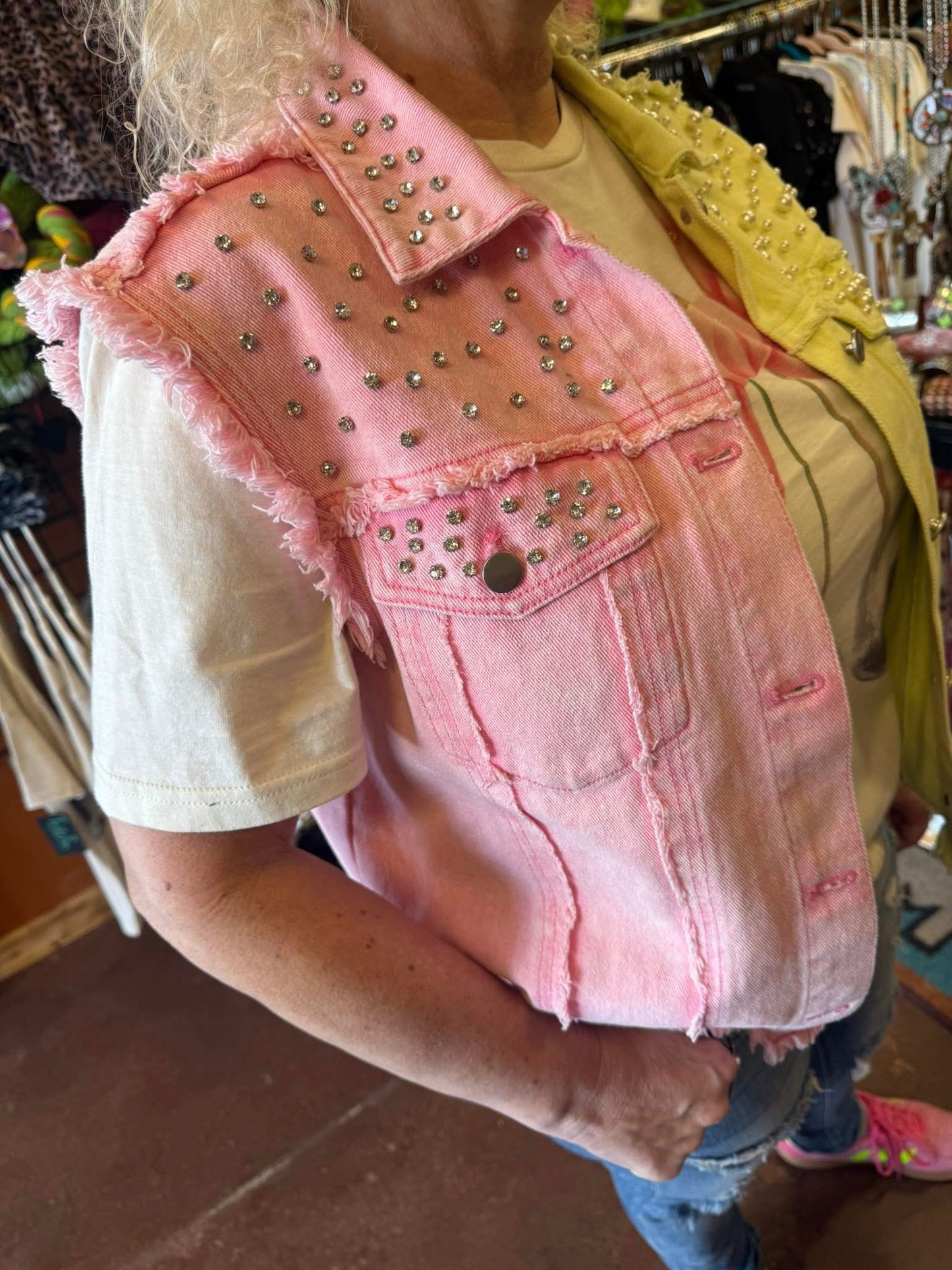 BIBI color block vest