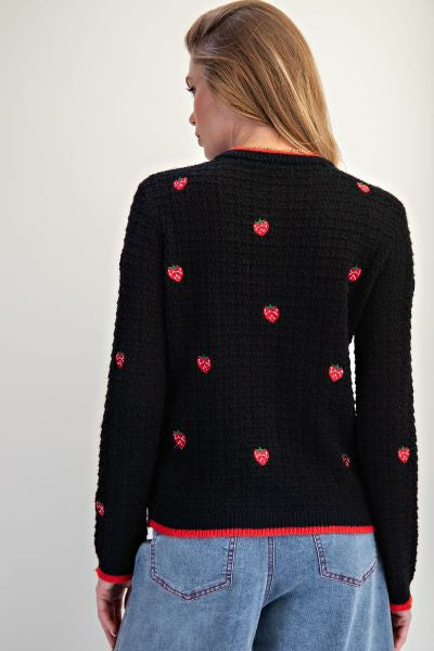 Strawberry Field’s Cardigan