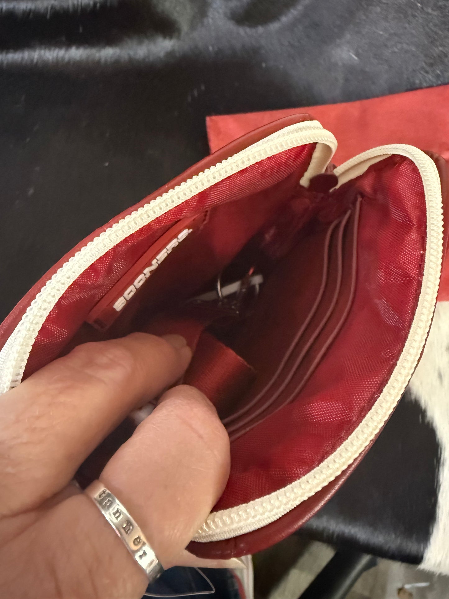 OU Crossbody with OU Strap and Wristlet