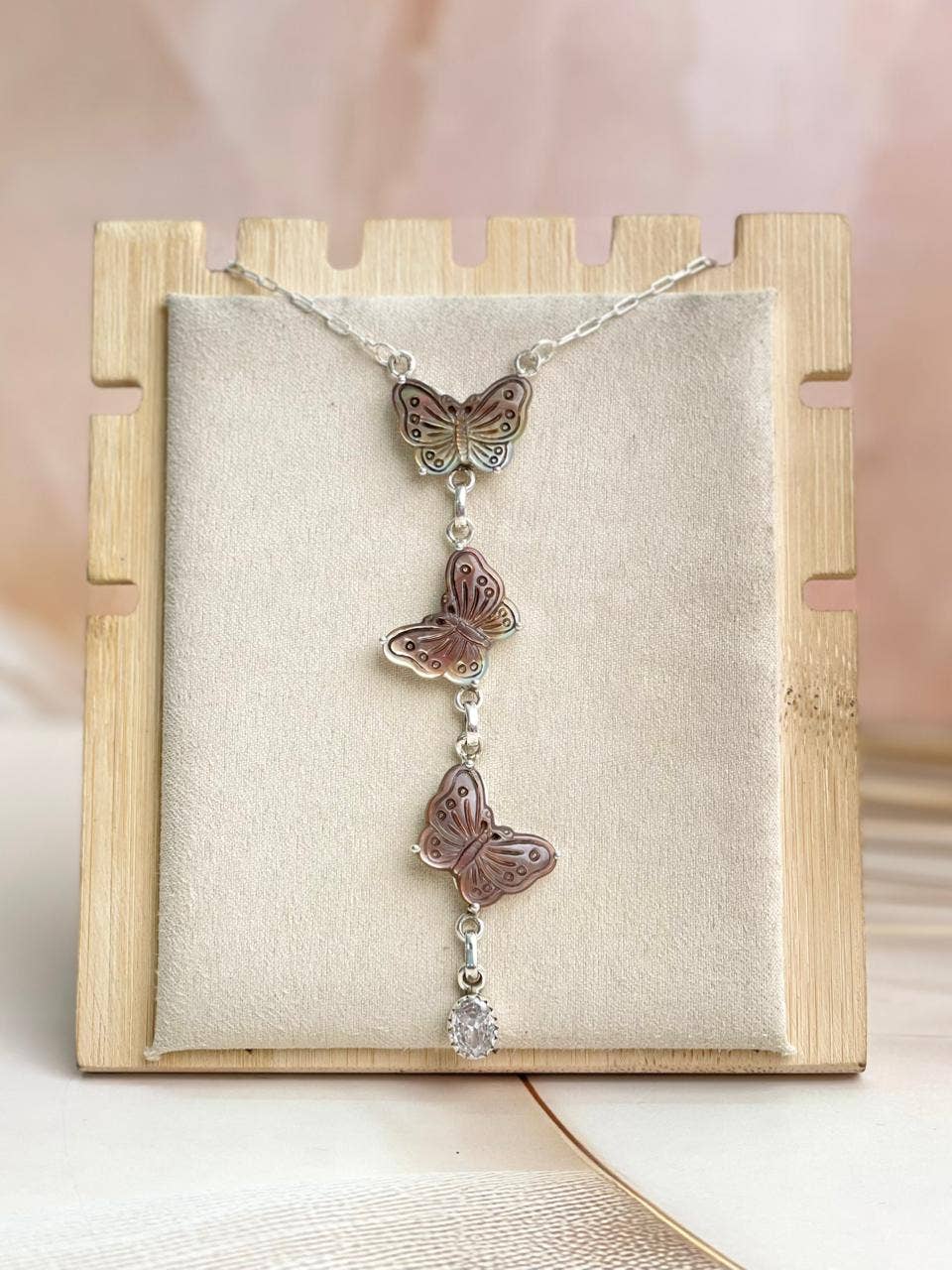 Coco Butterfly Lariat Necklace