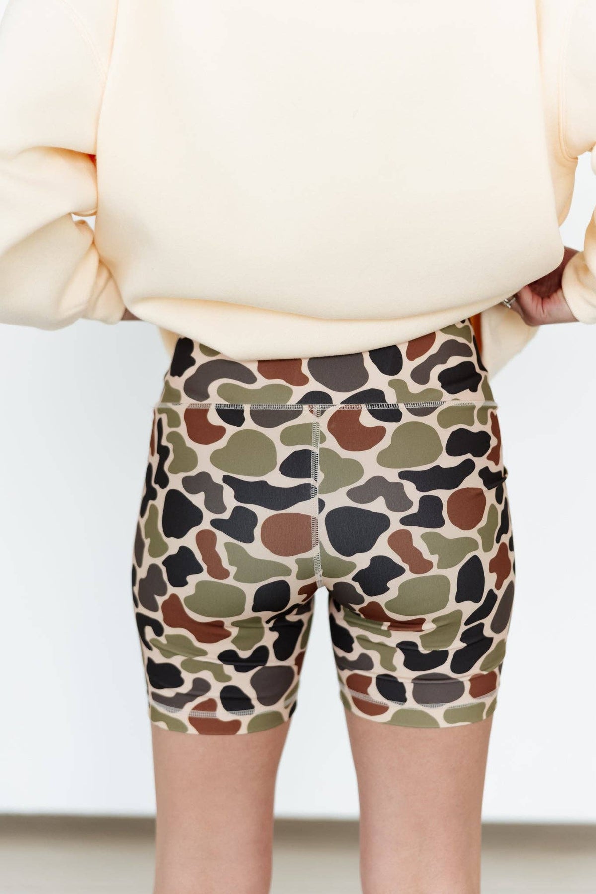 CAMO BIKE SHORT
