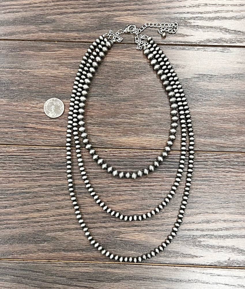 Amherst Handmade Navajo Bead Necklace