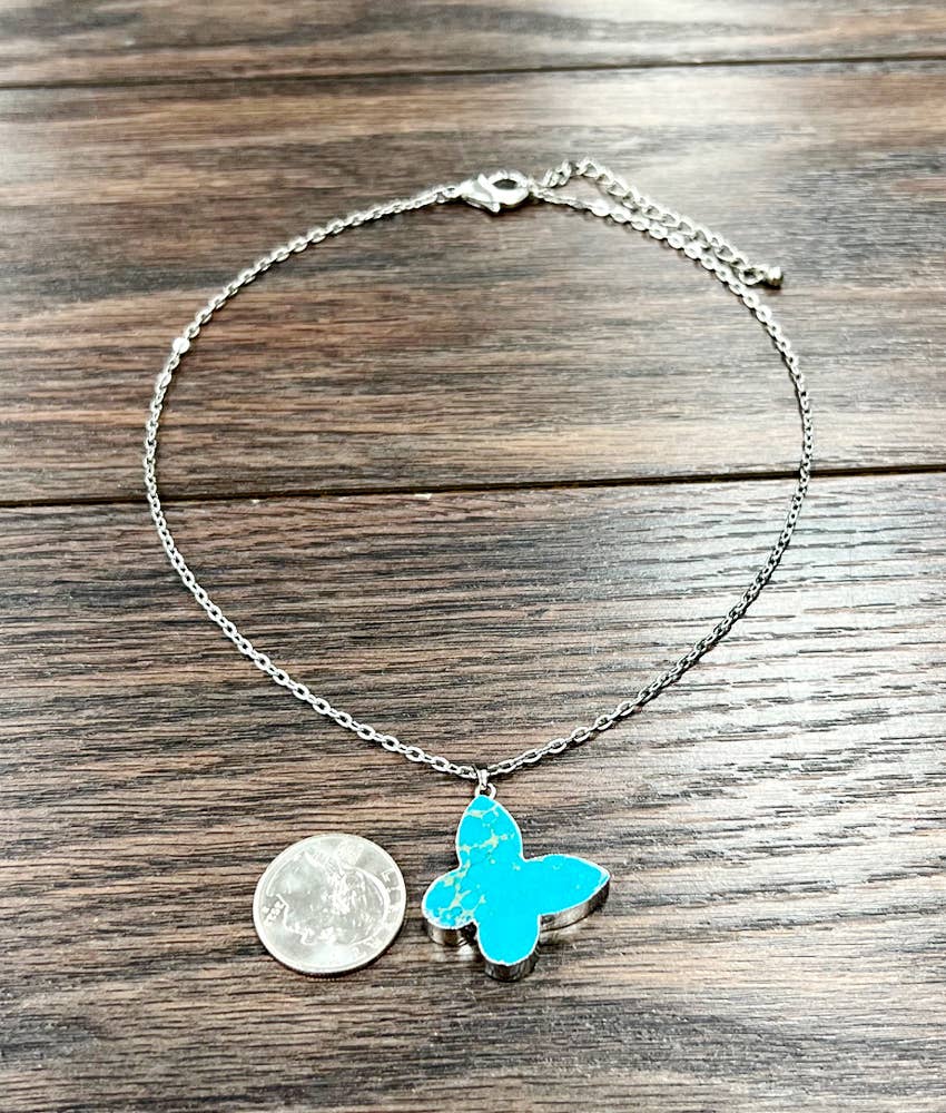 Becky Butterfly Necklace