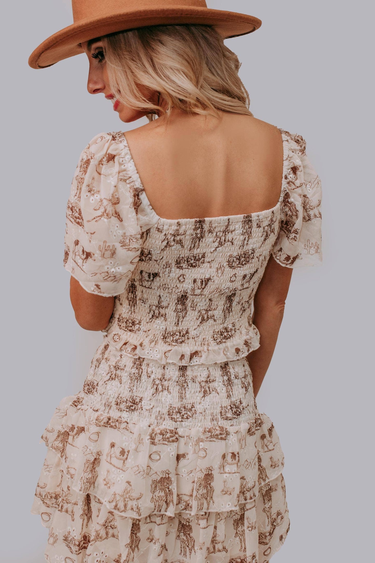 Western Scene 2 Piece Skort Set