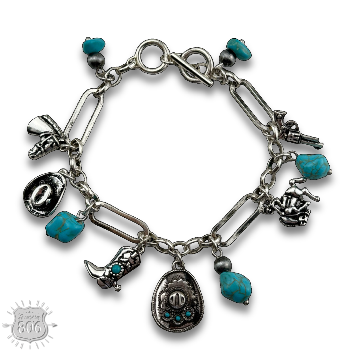Western style charm bracelet