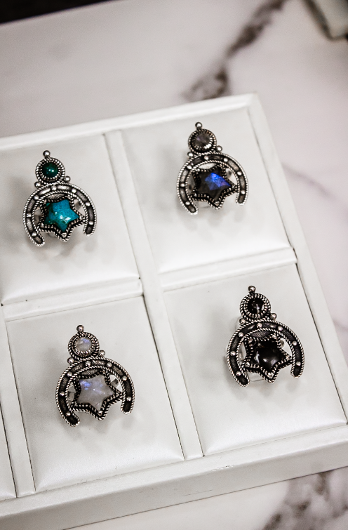 Lucky Star Horseshoe Ring