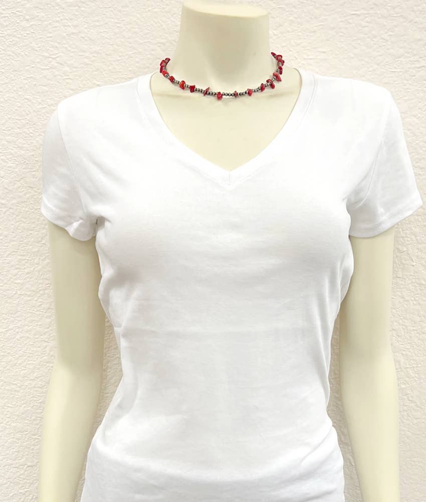 Johnson Western Coral Necklace