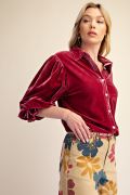 Raspberry Velvet Top
