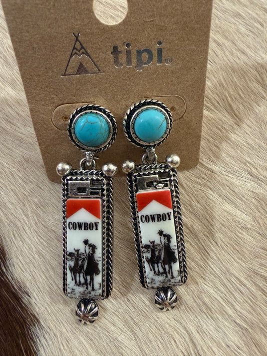 Got A Light Cowboy - Earrings
