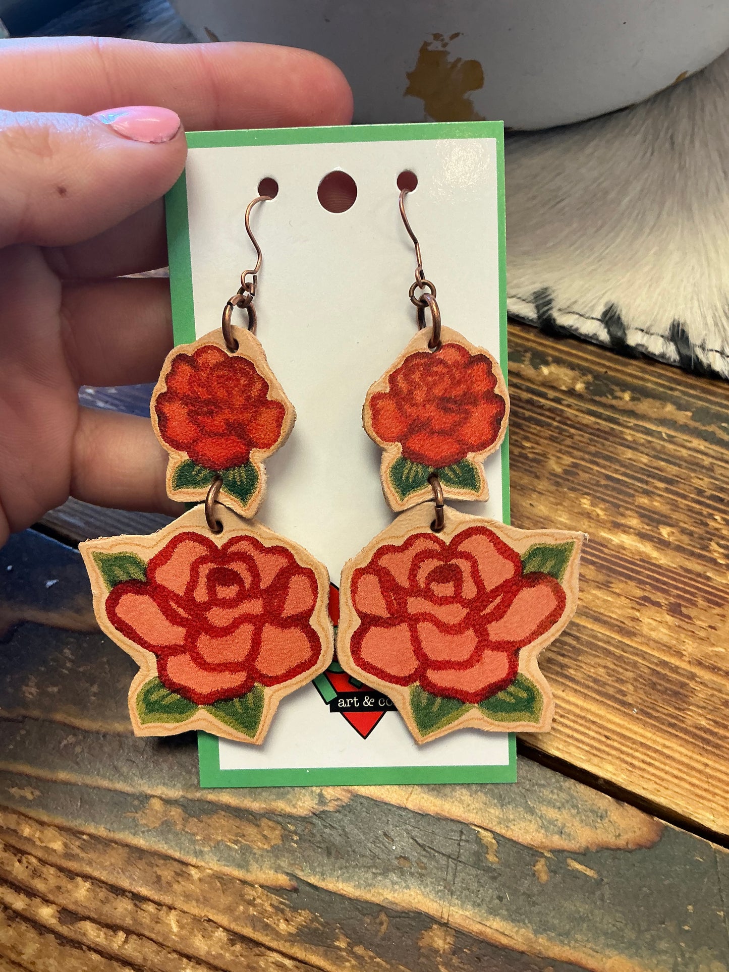 Western Waco Earrings