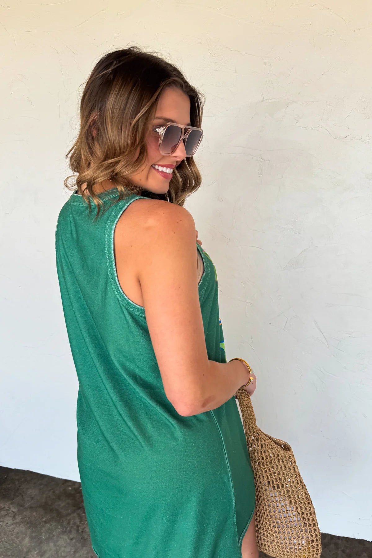 TROPIC LIKE IT'S HOT TERRY DRESS