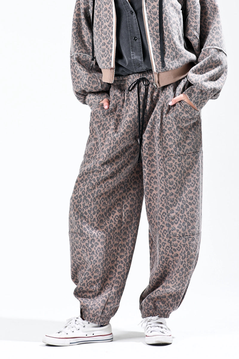 Leopard Print Sweats