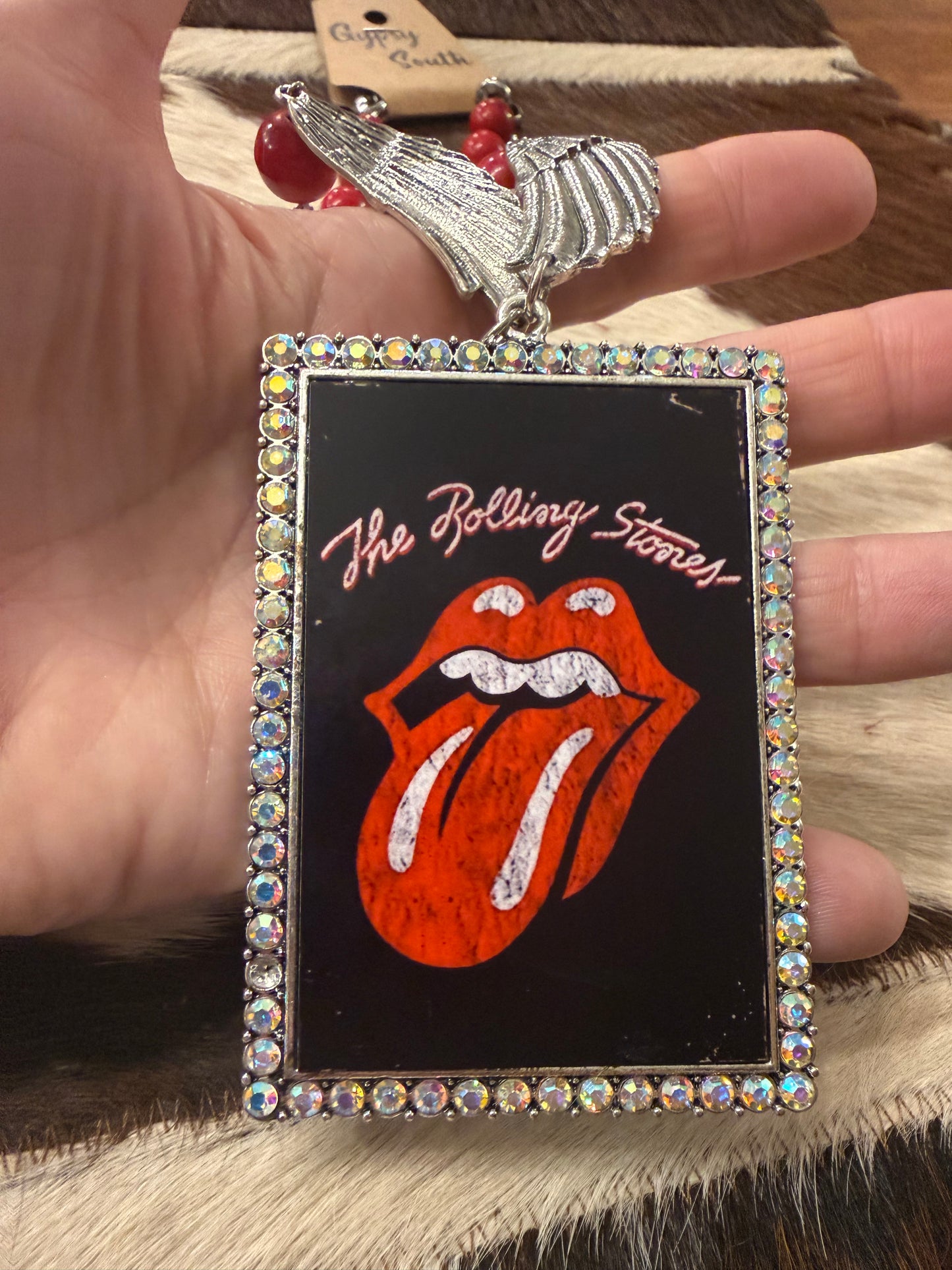 Rolling Stones Fly Necklace