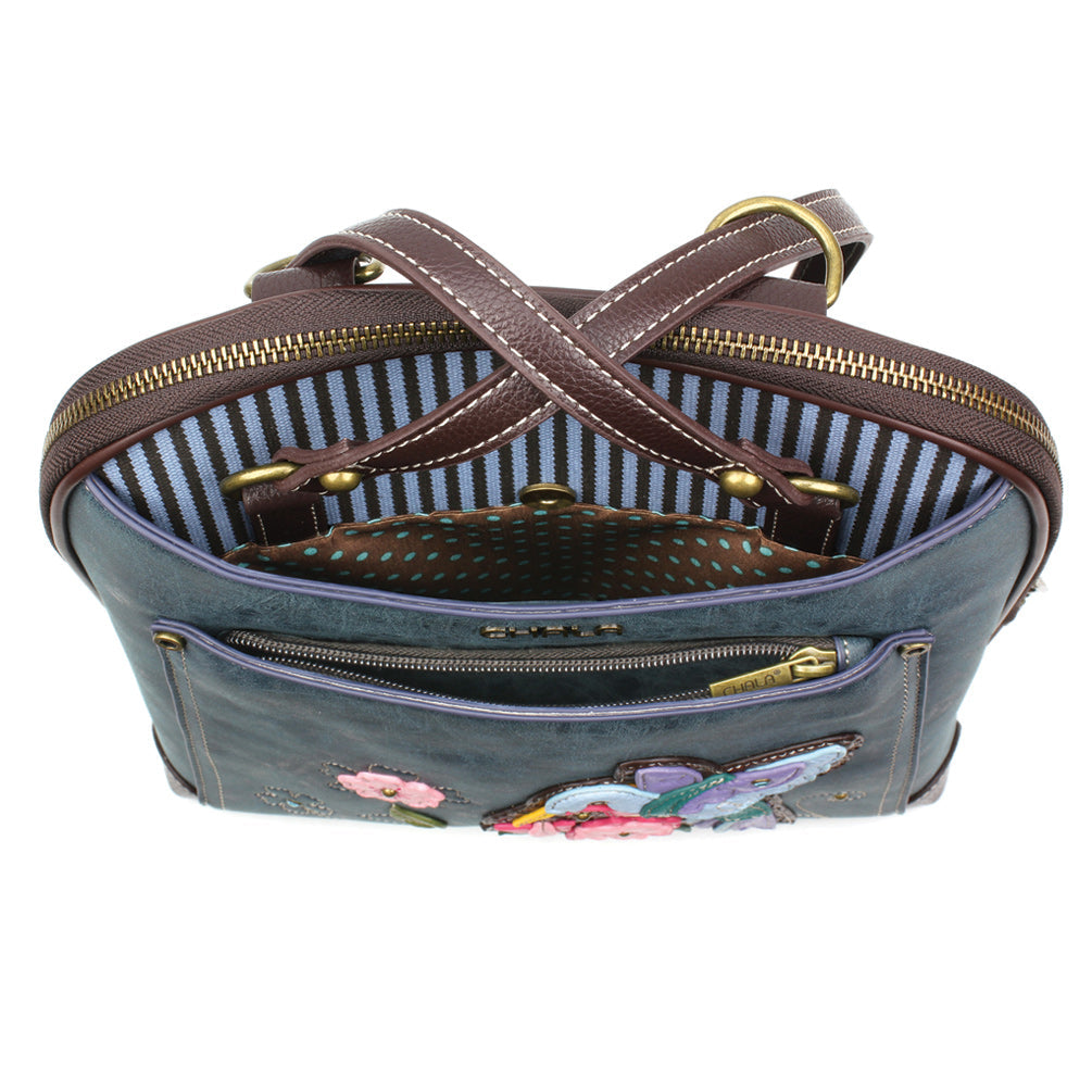 CONVERTIBLE BACKPACK PURSE
- HUMMINGBIRD