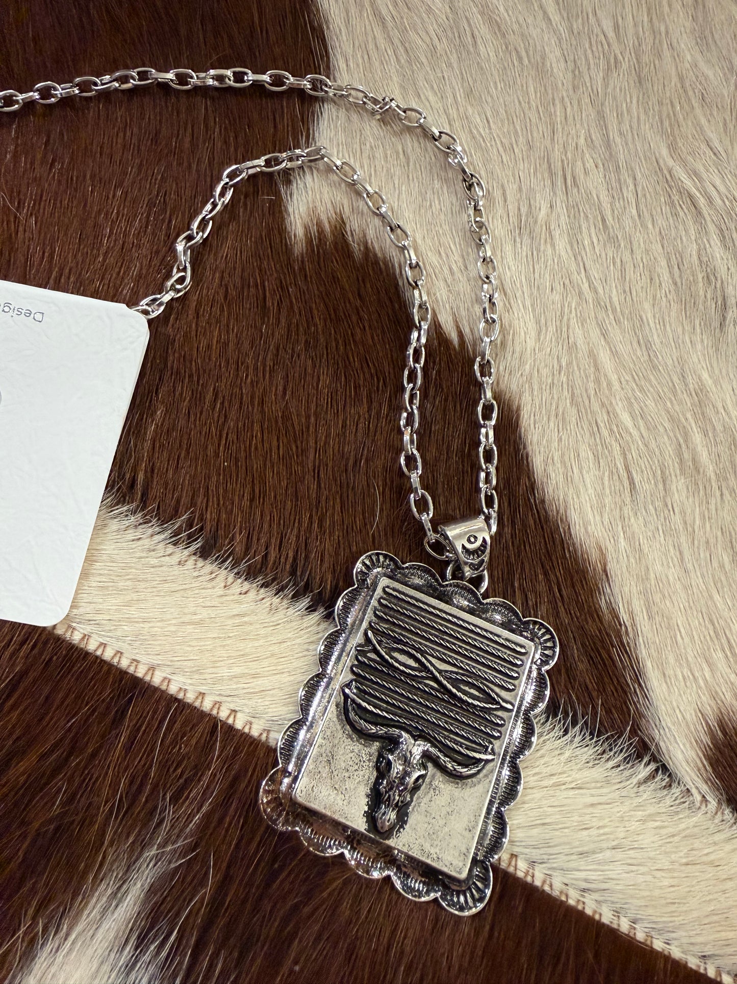 Steer Stitch Necklace