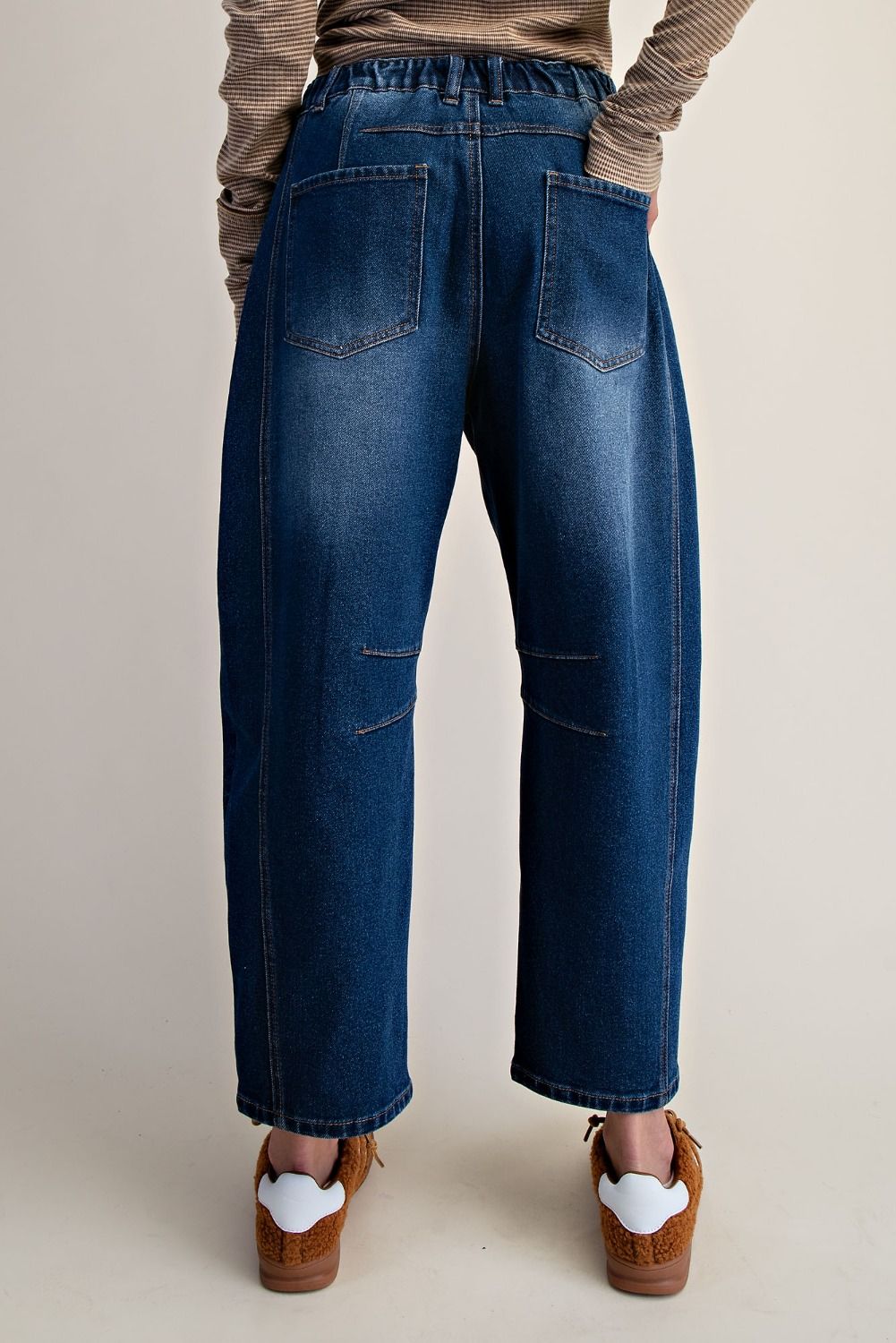Easel Star Studded Pants
