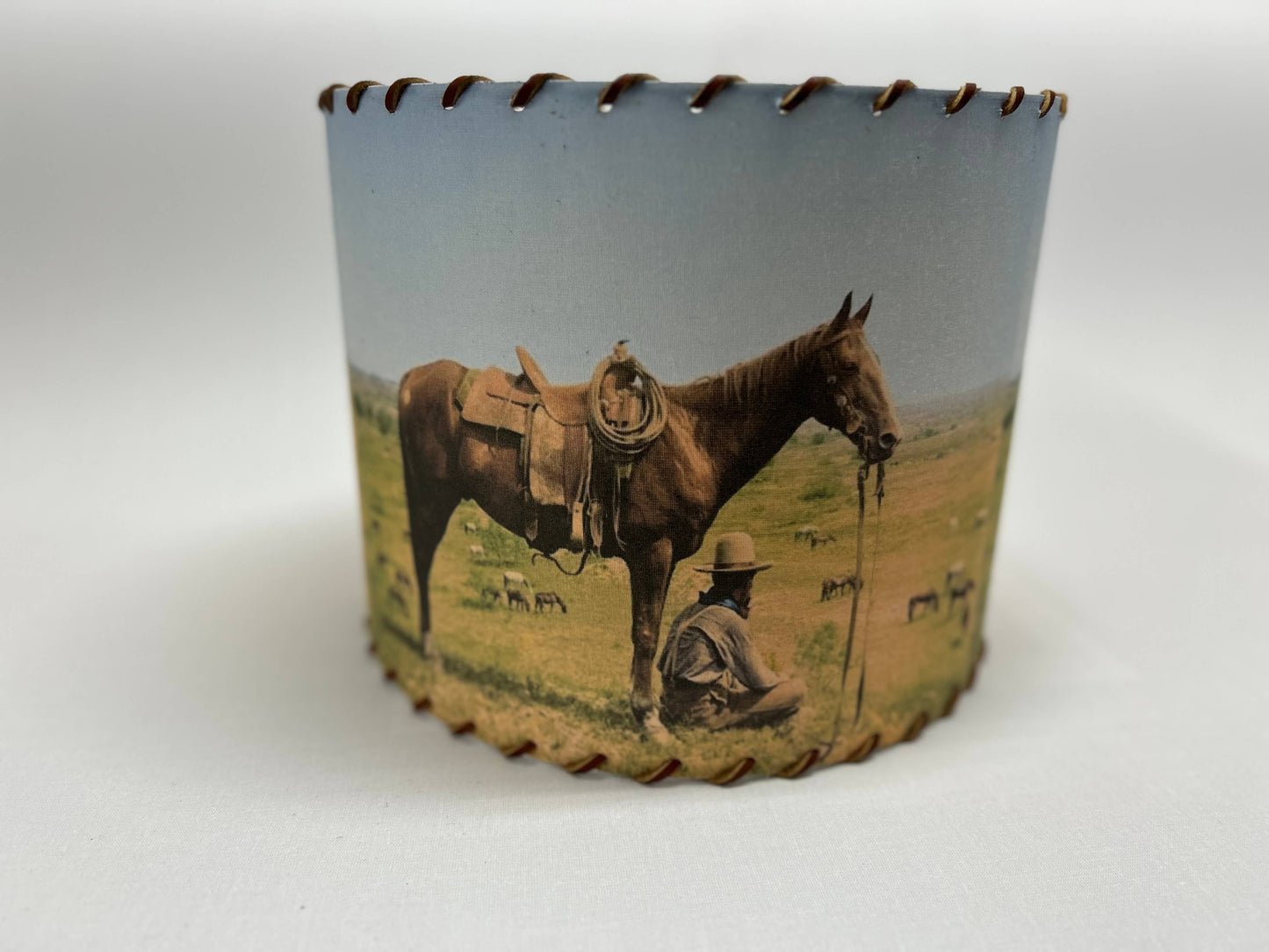Lampshade The Rancher in Color