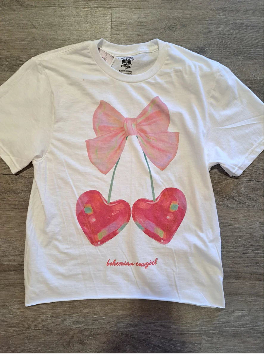 Cherry Hearts T-Shirt