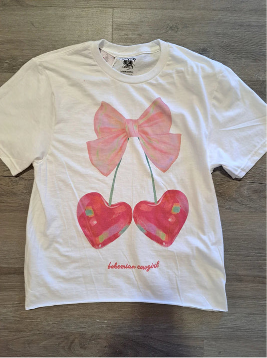 Cherry Hearts T-Shirt