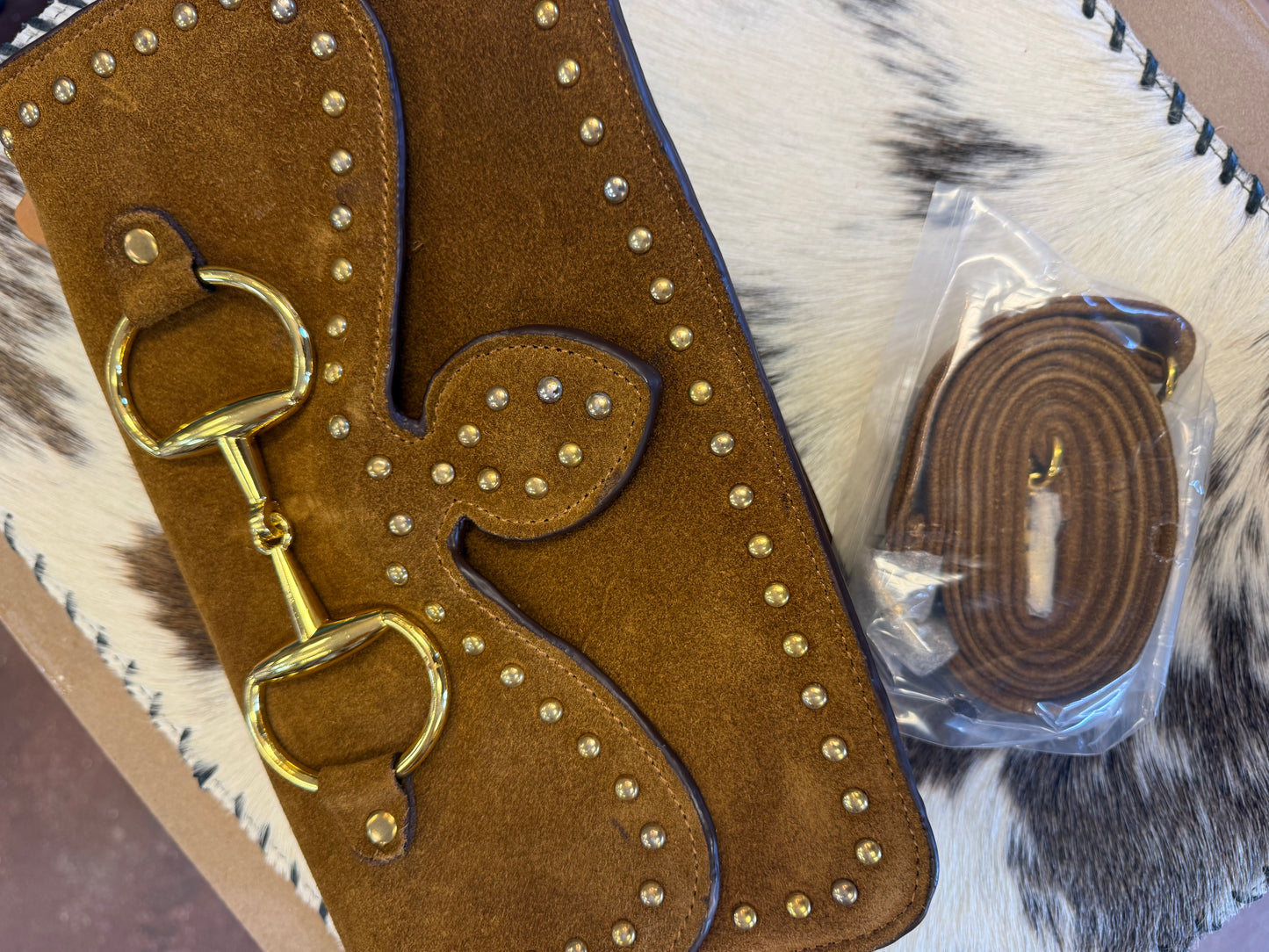Gold Glam Cowgirl Bag