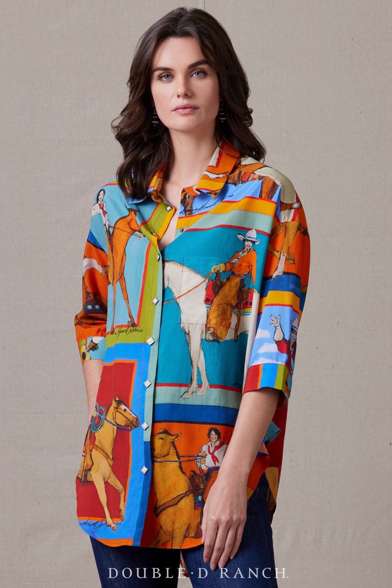 Double D Women of the Range Top