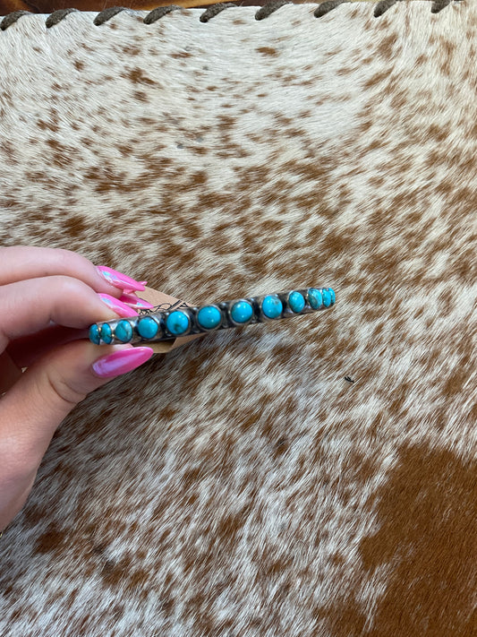 Genuine turquoise cuff