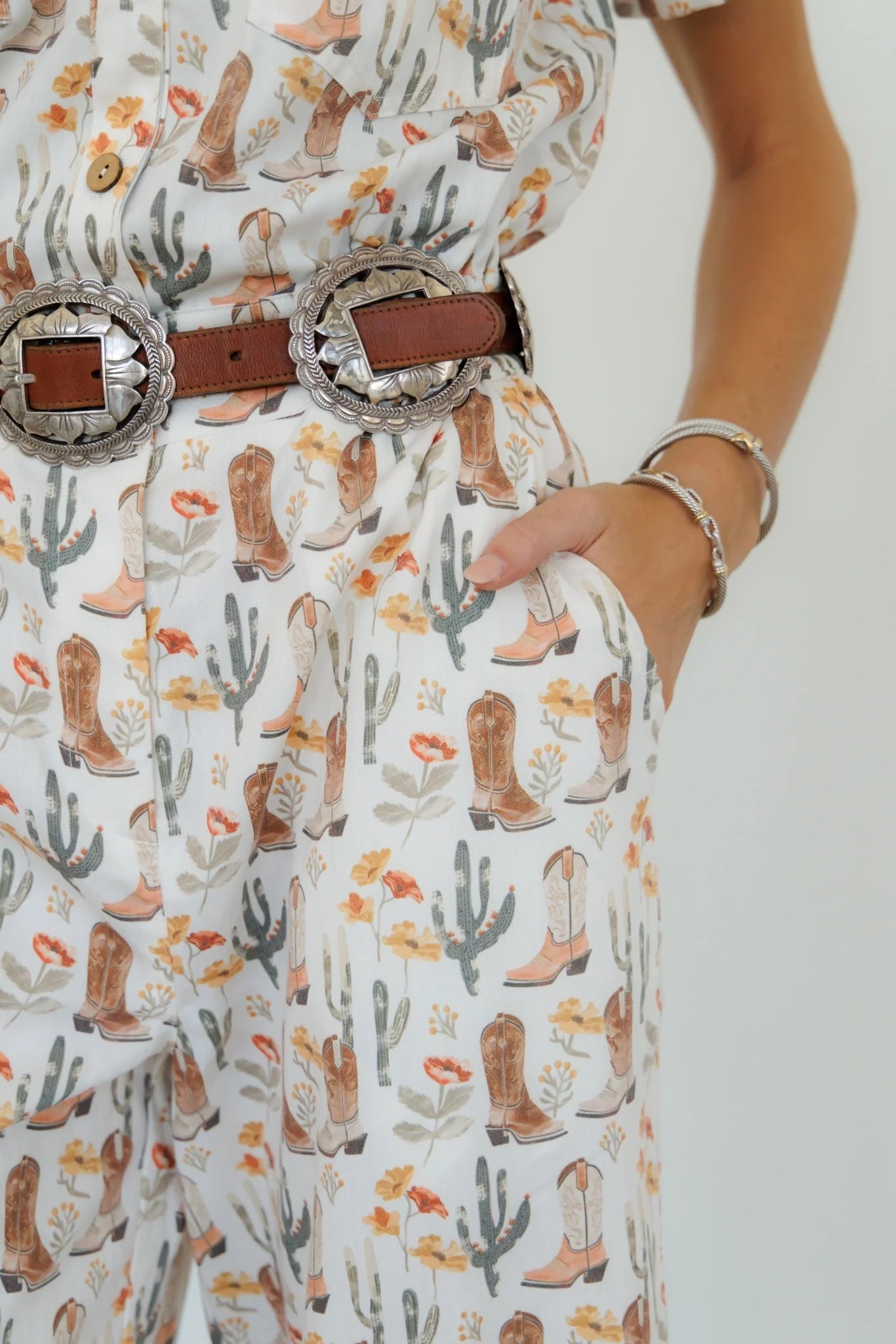 Desert Floral Romper